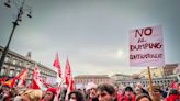 Sindicatos italianos convocaron huelgas contra los presupuestos de Meloni