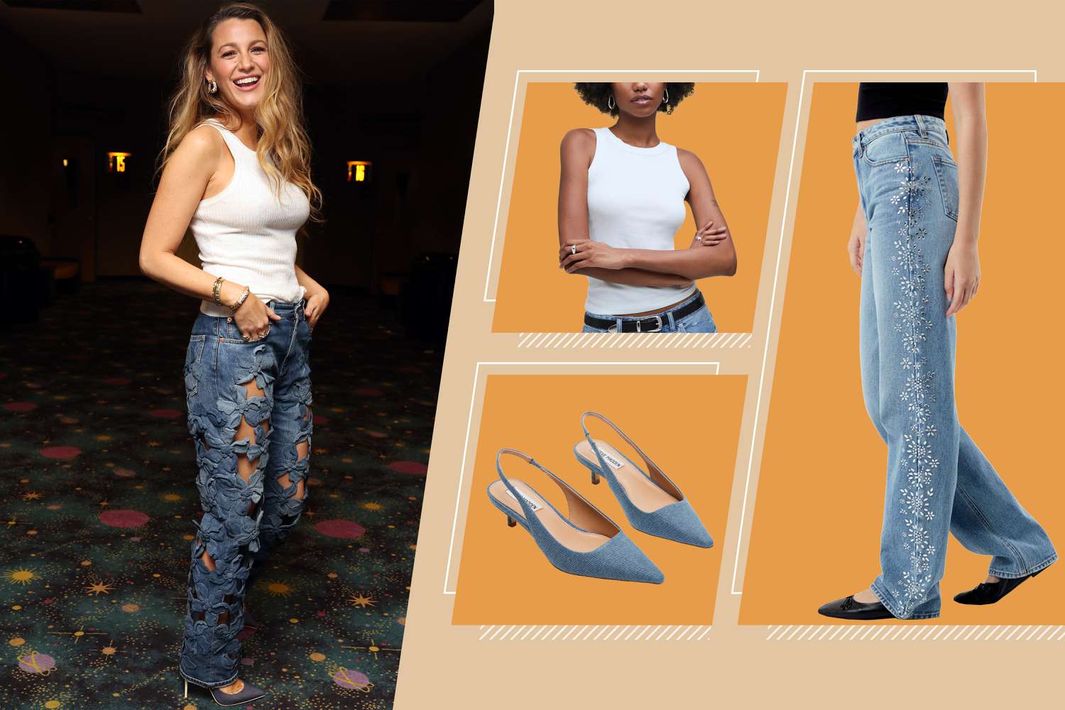 Blake Lively Styled a Pair of $19,000 Jeans with This Closet Staple You Can Get for $17