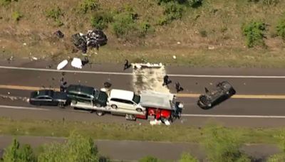 Two killed as truck carrying vehicles crashes along Route 202 in Montco