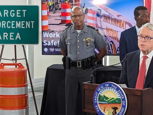 Gov. Mike DeWine orders state troopers to ramp up patrols in highway work zones