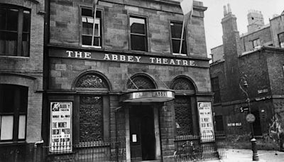 The night Dublin's original Abbey Theatre went up in flames