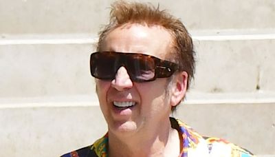 Nicolas Cage, 60, spotted with son Kal-El, 18, on vacation in Italy