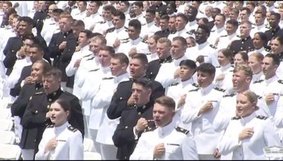 More than 1,000 Midshipmen graduate for U.S. Naval Academy, accept commissions in Navy, Marine Corps