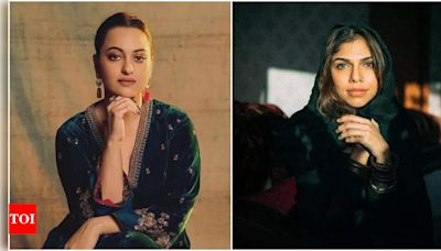 Sonakshi Sinha playfully teases 'Heeramandi' co-star Sharmin Segal's on-set preparation | Hindi Movie News - Times of India