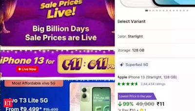 Did Flipkart sell the Apple iPhone 13 for just Rs 11 during the Big Billion Days sale? Here's everything about the controversy