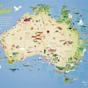 australia Tourist Map