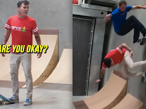 Look: Steve-O Shares the Story Behind His and Tony Hawk's Heavy Double Wallride