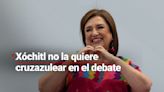 Campañeando: Xóchitl Gálvez confía en que no la va a cruzazulear en el tercer debate presidencial