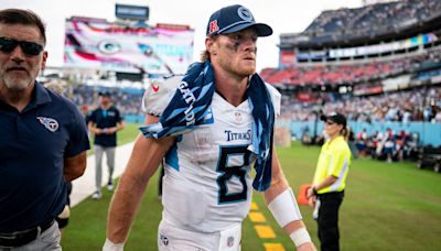 Tennessee Titans' Brian Callahan blunt on 'dumb' Will Levis turnover: 'He knows better'