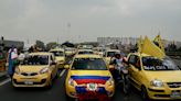 EN VIVO: Paro de taxistas en Bogotá comenzó con bloqueos en Soacha, el sur de Bogotá y la calle 80