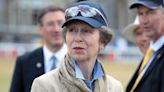 Britain's Princess Anne leaves hospital after injury