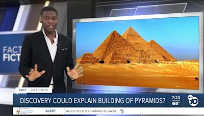 Fact or Fiction: Branch of Nile River may explain how Egyptians transported block for pyramids?