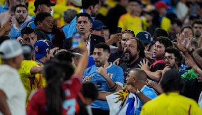 Copa América: Darwin Núñez y uruguayos se trenzan a golpes en las gradas tras perder ante Colombia