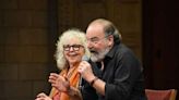 Mandy Patinkin and wife Kathryn Grody appear at Garde Sunday