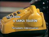 A sárga telefon