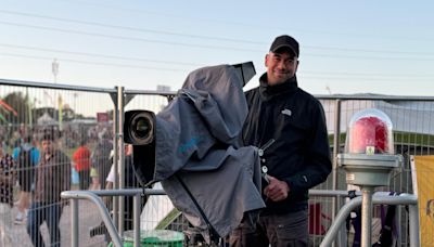 'I get the best view' of Glastonbury Festival