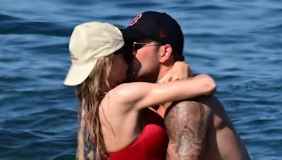 Katie McGlynn hits the beach withTOWIE star boyfriend Ricky Rayment