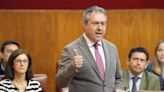 Espadas reta a pactar una ley de publicidad institucional en Andalucía y Moreno afea el "acoso" del PSOE-A a la RTVA