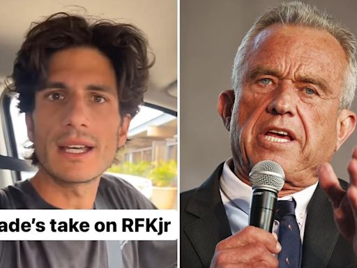 Jack Schlossberg uses different accents to mock RFK Jr.’s presidential run