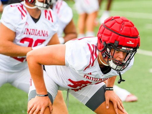 Indiana tight end James Bomba nominated to AFCA Good Works Team