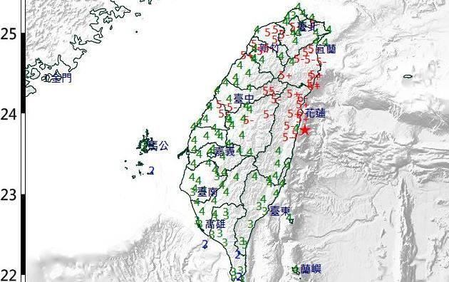 0403花蓮規模7.2！國土測繪中心計算：台灣真的位移了
