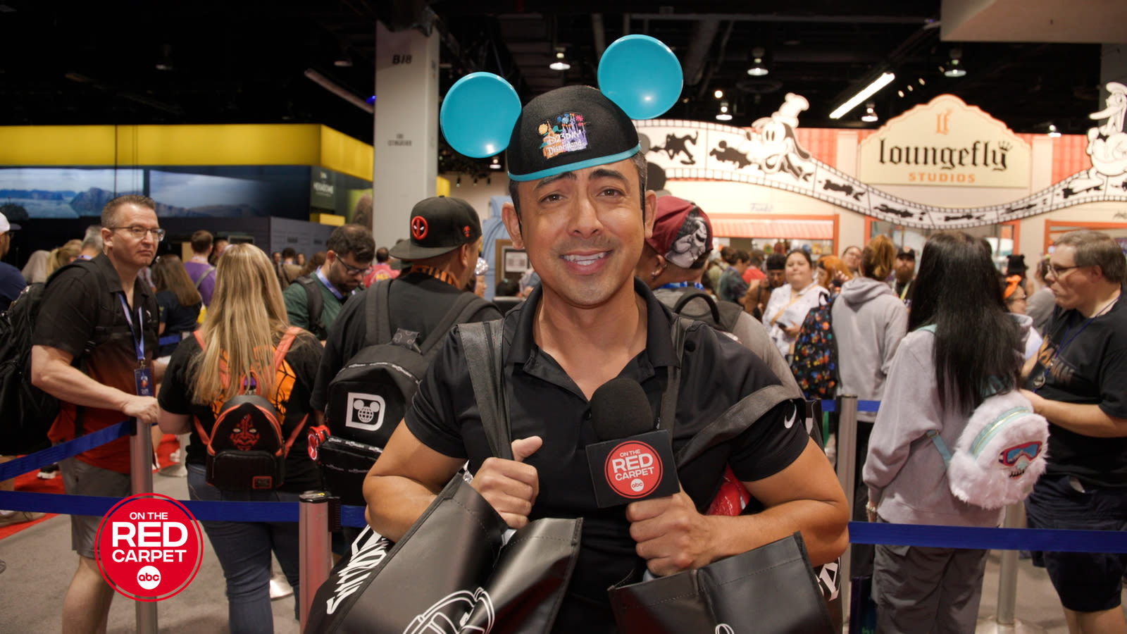 D23 is a shopping paradise with exclusive and limited edition merchandise for Disney collectors