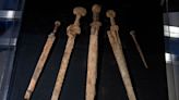 4 exceptionally preserved Roman swords discovered in a Dead Sea cave in Israel