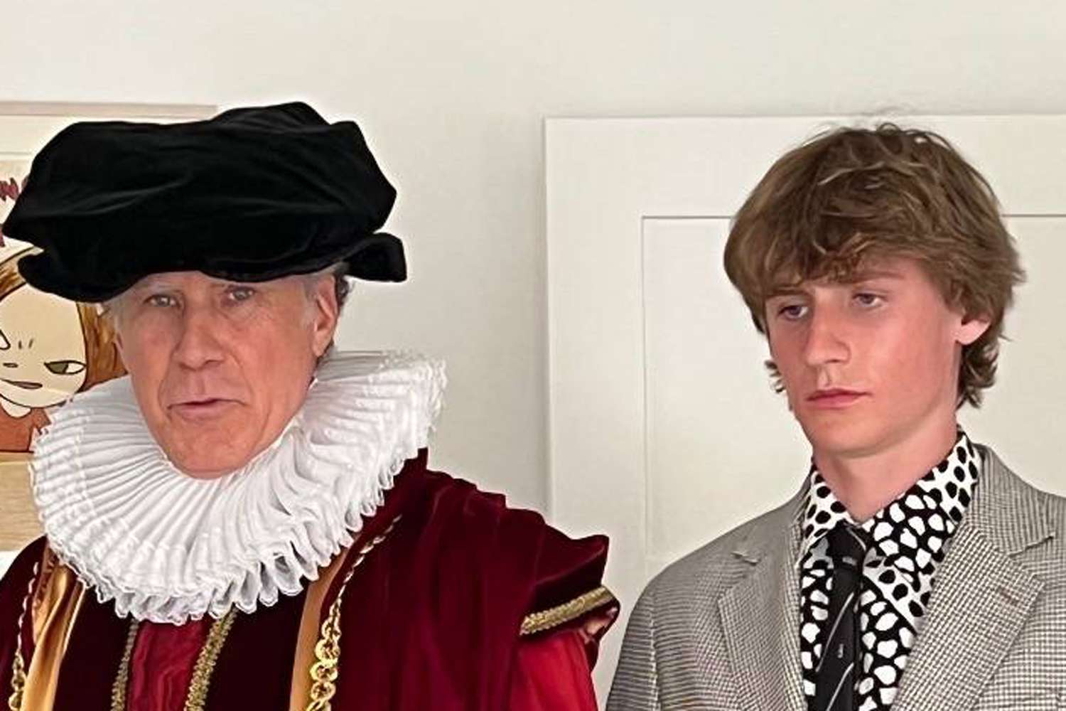 Will Ferrell Dressed as a Medieval Lord to Embarrass His Son Magnus at Prom — See the Hilarious Photo!