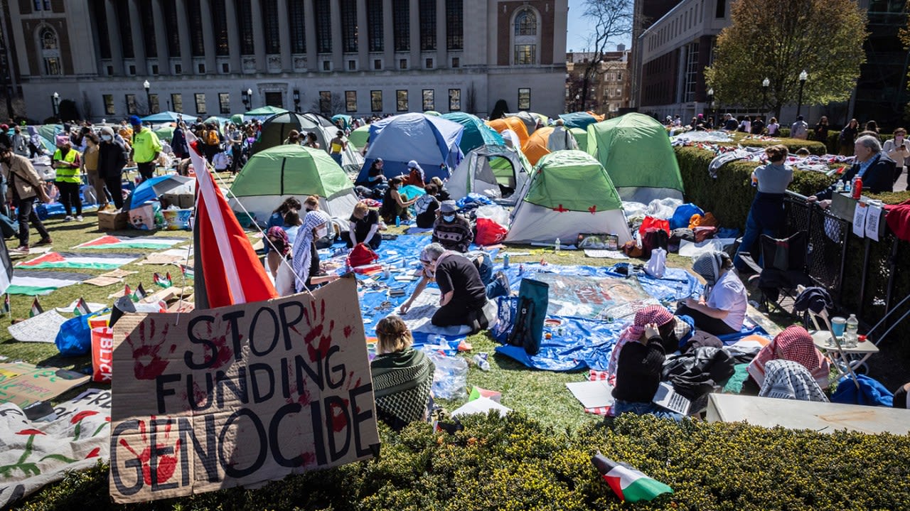 Evening Report — Protests rock college campuses over Israel-Hamas war