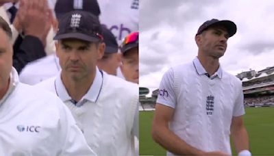 Video: James Anderson Receives Standing Ovation As He Leads England Onto The Field In His Farewell Test vs...