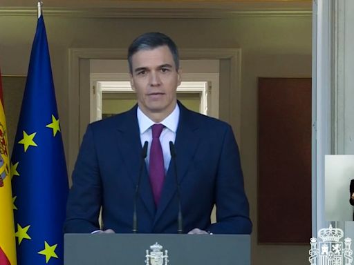 Pedro Sánchez no dimite, última hora en directo | Sánchez: "Mi mujer y yo sabemos que esta campaña de descrédito no parará"