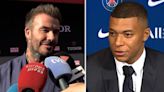 David Beckham se muestra feliz por llegada de Mbappé a Real Madrid