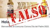 Día del Padre: Alertan sobre falso concurso que circula en WhatsApp de la cerveza Corona