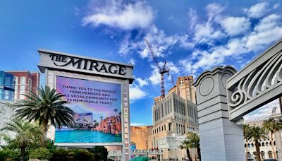 Saying goodbye to the Mirage casino in Las Vegas