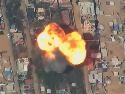 Moment Hamas massacre mastermind is eviscerated in Israeli airstrike in Gaza