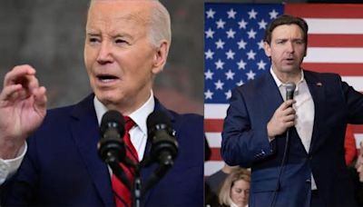 Biden quiere aceptar refugiados palestinos y Ron DeSantis le respondió de esta manera