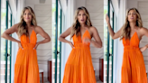 ET Canada host Sangita Patel looks like a 'dream' in an orange jumpsuit: 'Gorgeous!'