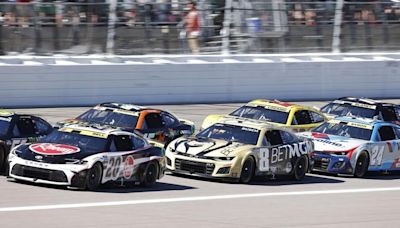 Chastain passes Truex on late restart to win NASCAR Cup Series race at Kansas Speedway