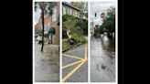 Gucci store collapses, streets flood as Hurricane Ian batters Charleston, photos show