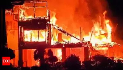 Short circuit behind Hollong blaze | Kolkata News - Times of India