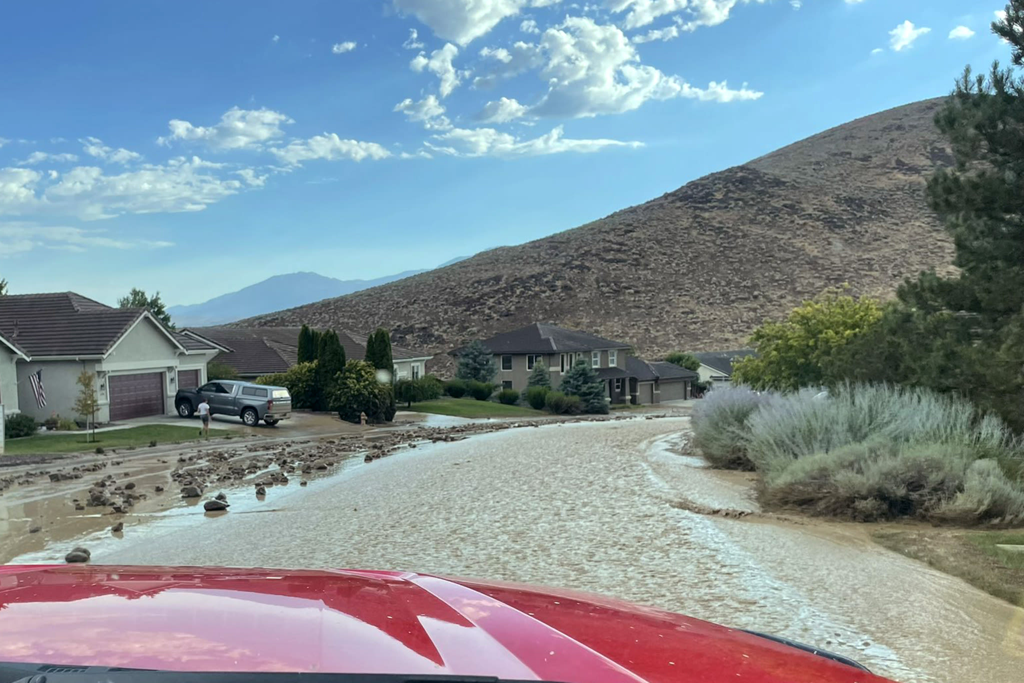 100 homes impacted as summer flash flood hits outside Tahoe area