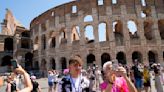 American who filmed tourist carving name in Colosseum 'dumbfounded' as hunt for culprit intensifies