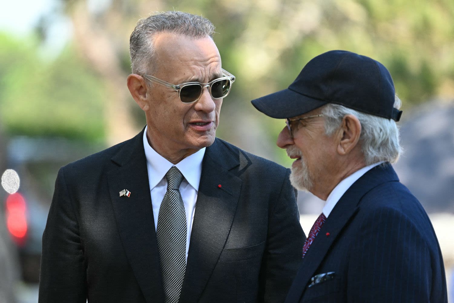 Tom Hanks and Steven Spielberg Attend D-Day Memorial Event for 80th Anniversary