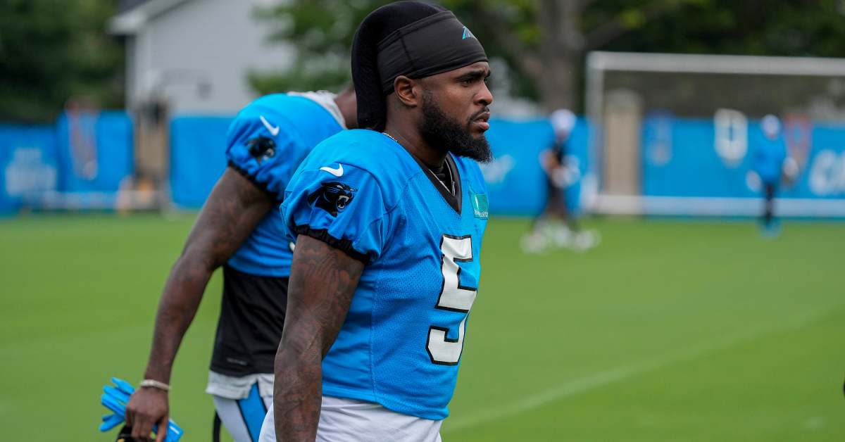 Carolina Panthers’ WR Diontae Johnson always ready for the ball