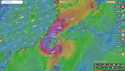 山陀兒走到哪了？3平台看颱風即時動態 6千人朝聖報現況