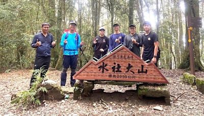 日月潭消防分隊新進人員 水社大山自主登山訓練 | 蕃新聞