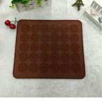 【悠立固】L27  30孔圓形 馬卡龍矽膠墊 矽膠模 巧克力模 蛋糕模 烘焙工具食品級