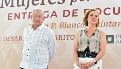 “Estoy acostumbrado a evadir el acoso”: AMLO desmiente otra vez divorcio con Beatriz Gutiérrez Müller