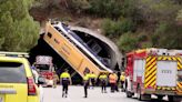 Accidente autobús Barcelona: así fue el aparatoso accidente que acabó con el vehículo en vertical bloqueando un túnel