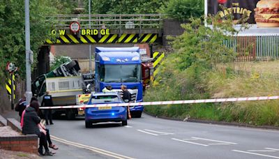 Network Rail slams trucker after lorry hits Stoke-on-Trent bridge